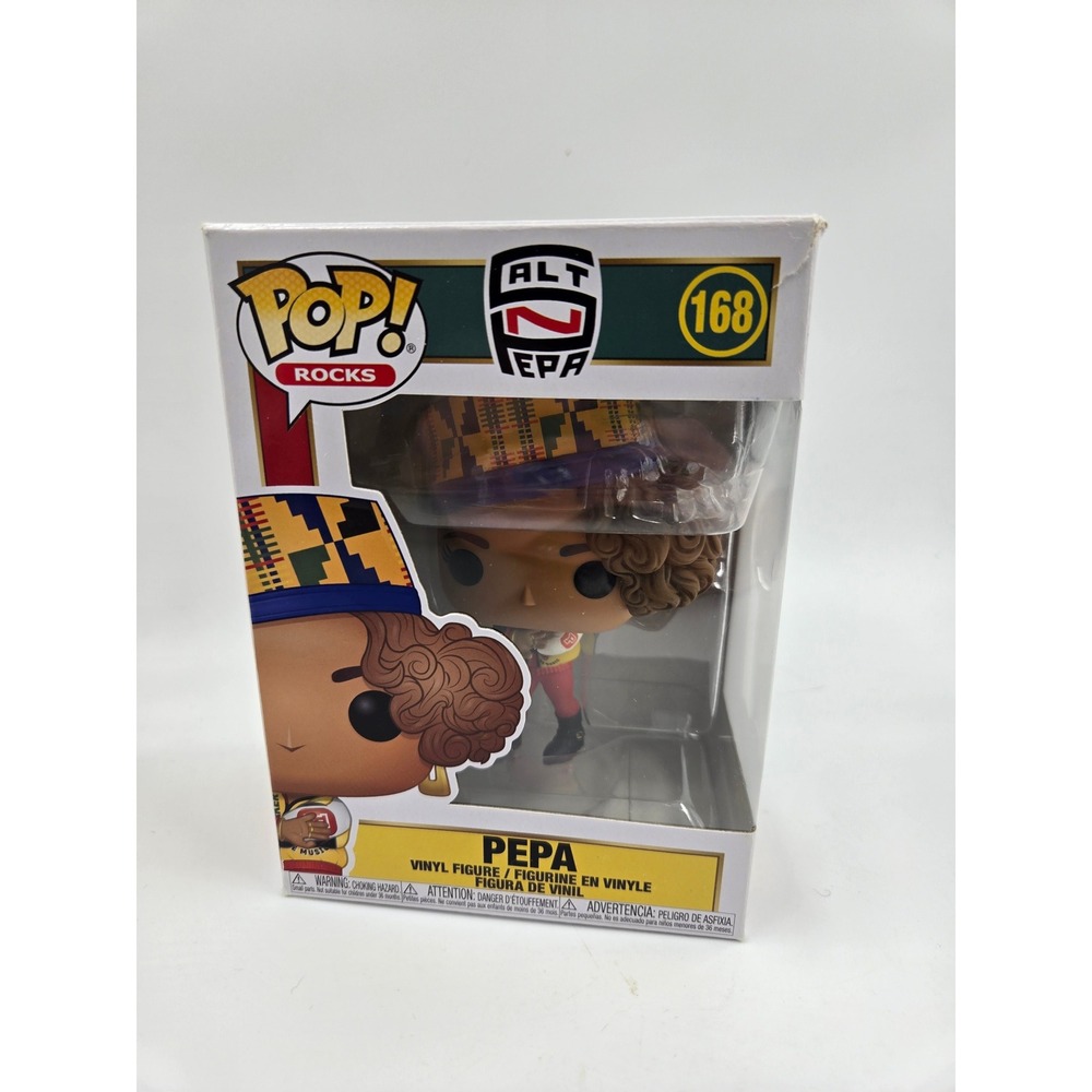 Funko Pop Rocks Pepa 168 Salt N Pepa Vinyl Figure with Box 2022